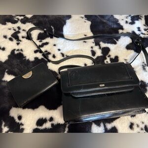 BALLY SHOULDER BAG AND WALLET